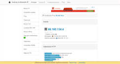 Desktop Screenshot of cual-es-mi-direccion-ip.com